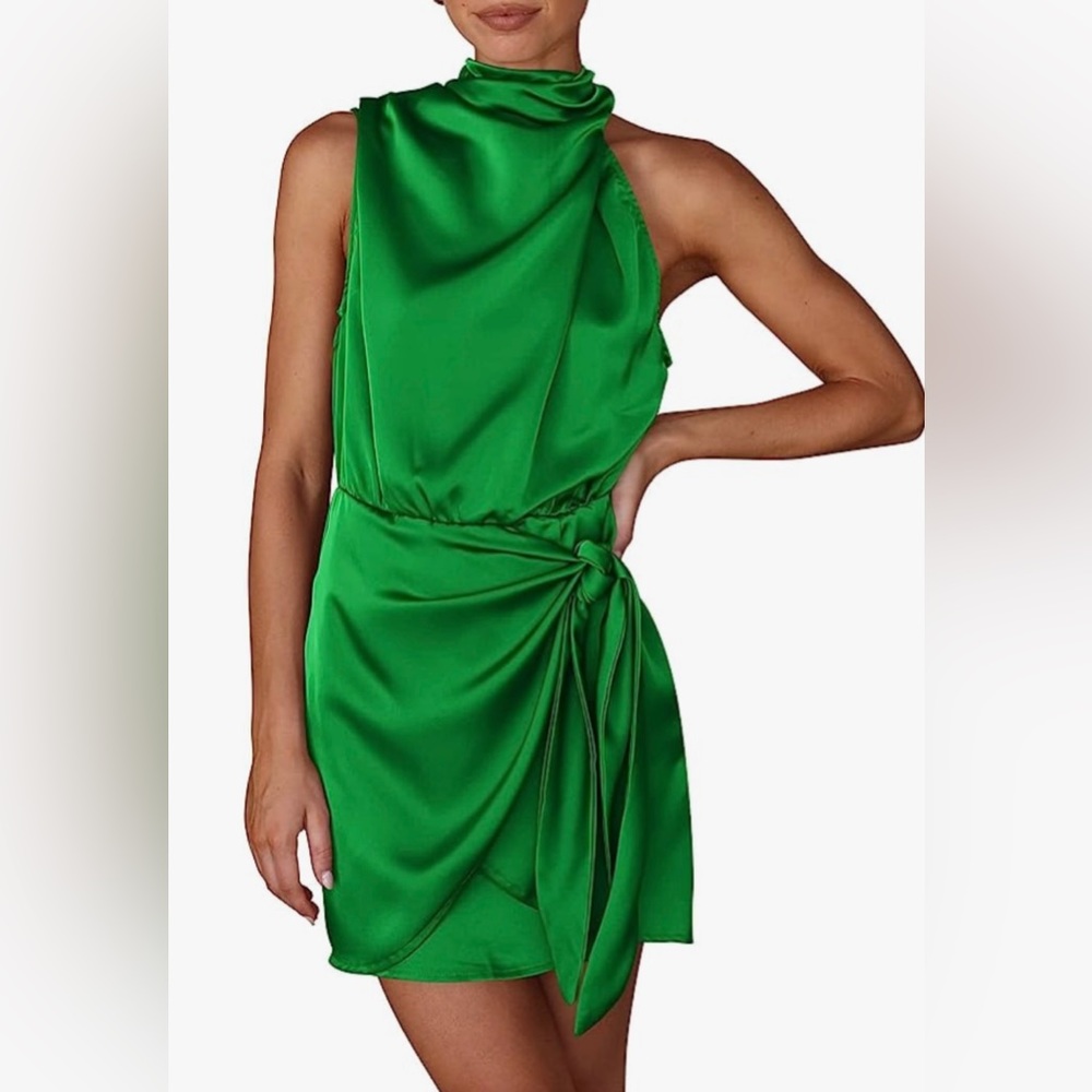 Green Cocktail Dress